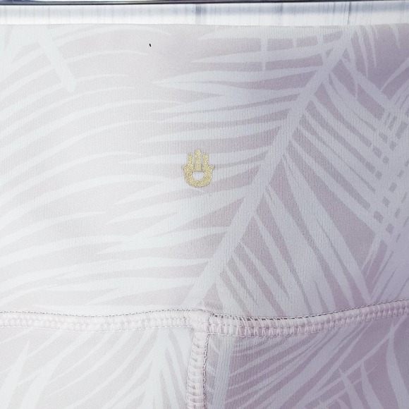 Spiritual Gangster High Vibe Leaf Printed Leggings Small - Picture 9 of 13